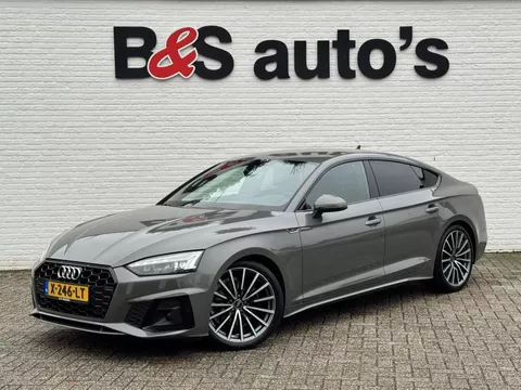 Audi A5 Sportback 35 TFSI 3x S-line Competition Zwarte hemel Cruise Climate v/a Full LED Navi Apple / Android