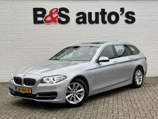 BMW 5-serie Touring 520i Black & Silver line Executive Automaat 1e eigenaar Dealeronderhouden Cruise Climate Navi PDC Bi-xenon